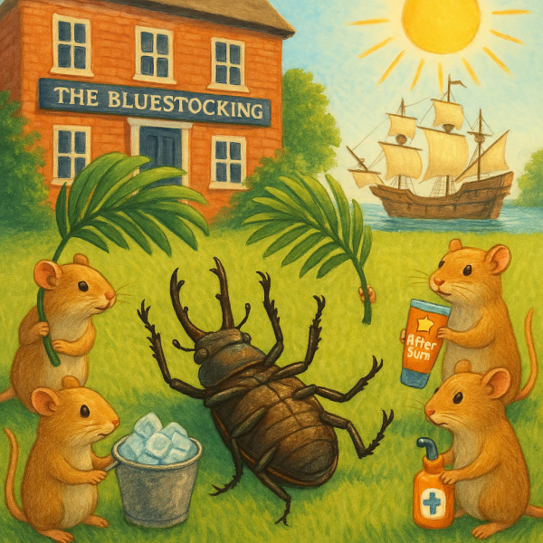 The Bluestocking - where the laugh emoji is sorely missed.