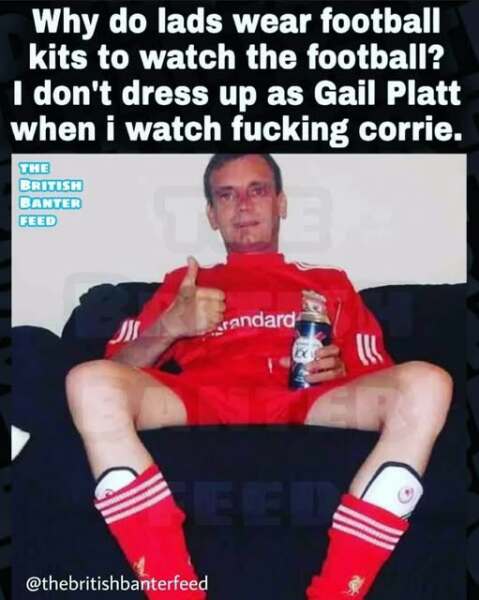 This made me howl laughing.  Anyone else heard a funny joke or seen a funny meme?