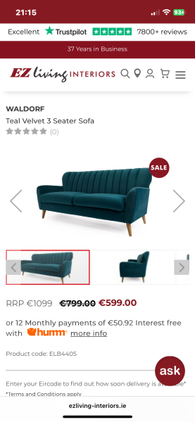Literally can't find a sofa we like...