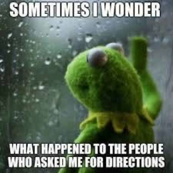 When was the last time you were asked for directions?