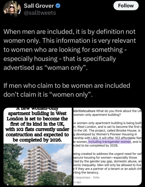 First ever housing only for women 