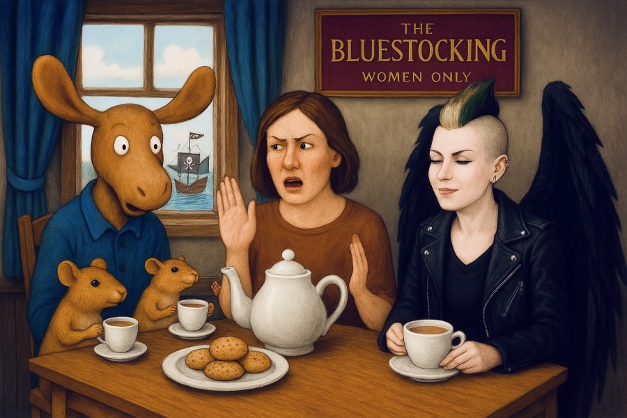 The Bluestocking Women’s Pub - Where Everybody Knows Your Username