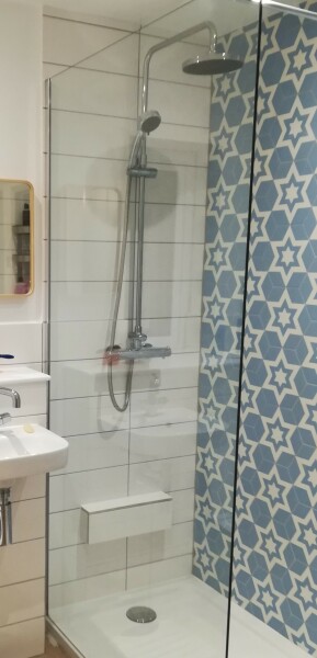 Shower niche for shampoo bottles - has anyone got one?
