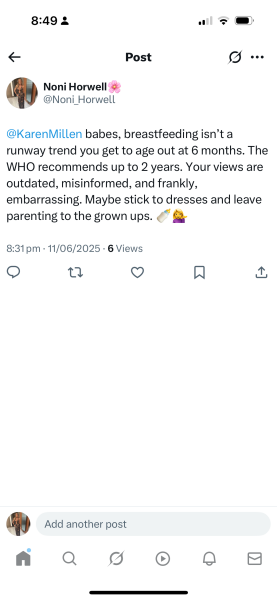 Did anyone else feel rage at Karen Millen's comments on breastfeeding?