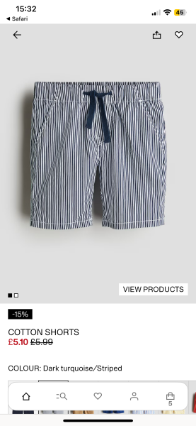 To ask if boys can wear coloured gingham school shorts?