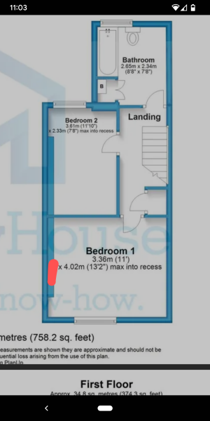 To install a cast iron mantel piece in my bedroom?