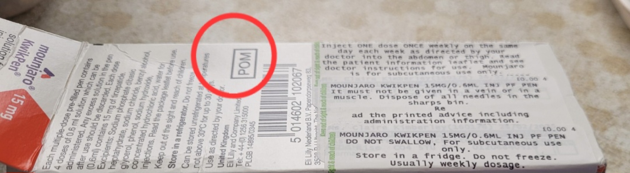 Weight loss jabs could potentially harm an unborn baby