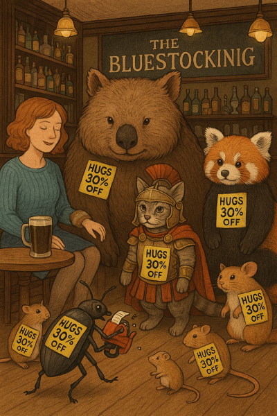 The Bluestocking - where the laugh emoji is sorely missed.