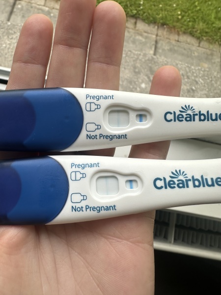 Faint line, am I pregnant?