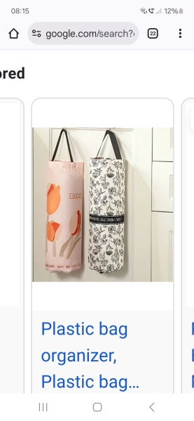 Please share your brilliant reusable shopping bag storage solutions