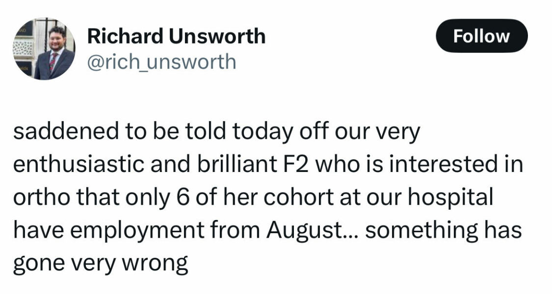 Junior Doctors Unemployment in August part 2