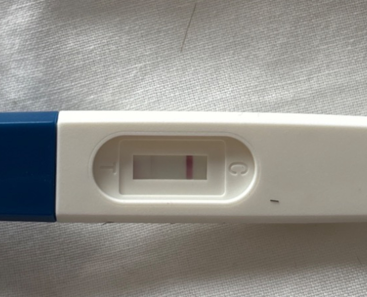 Is this test positive of evap line?