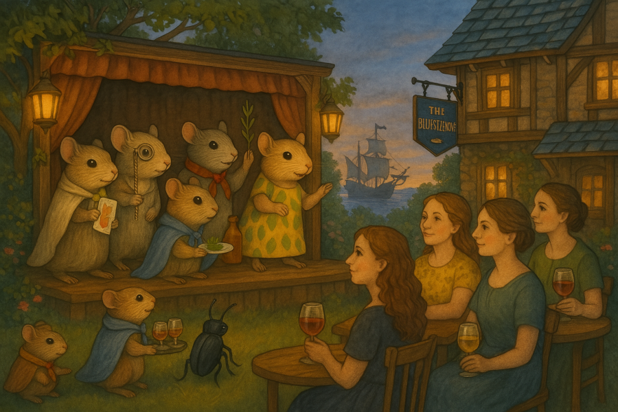 The Bluestocking - where the laugh emoji is sorely missed.