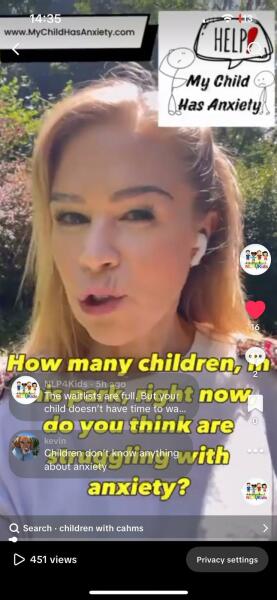 Help- my child has anxiety