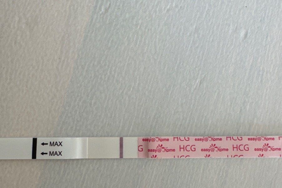 Shadow line 9dpo