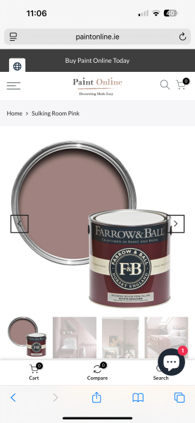 Help! Grown up pink paint colour recommendations