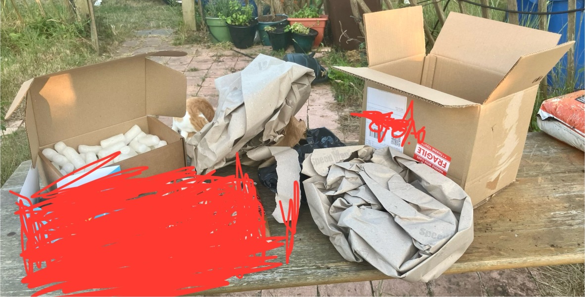 Packaging. Can anyone guess what arrived….