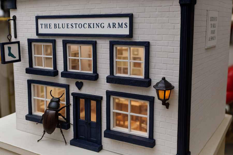 The Bluestocking - where the laugh emoji is sorely missed.