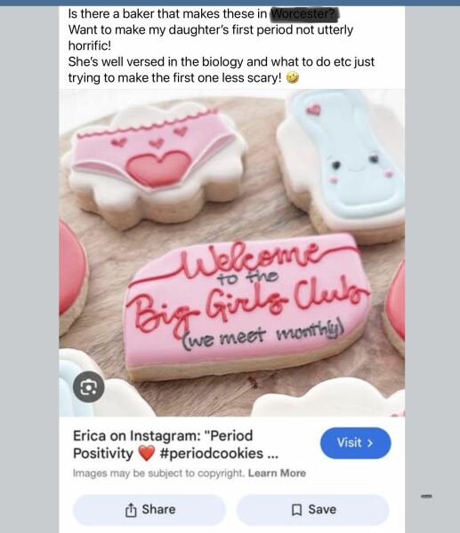 To think “period cookies” is ridiculous…