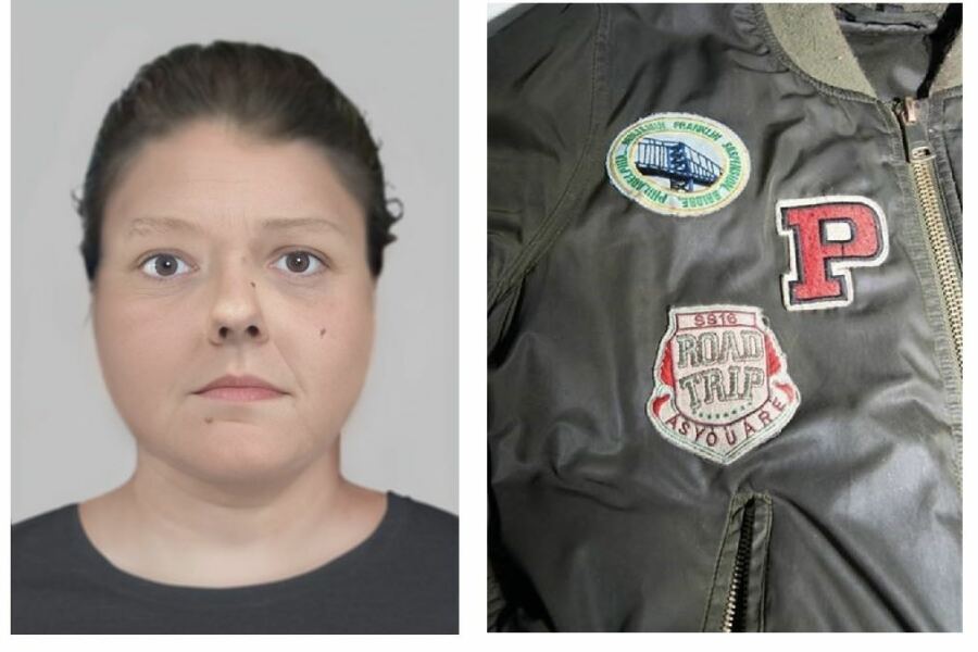 Do you recognise this woman or her jacket? Warning - deceased woman police appeal