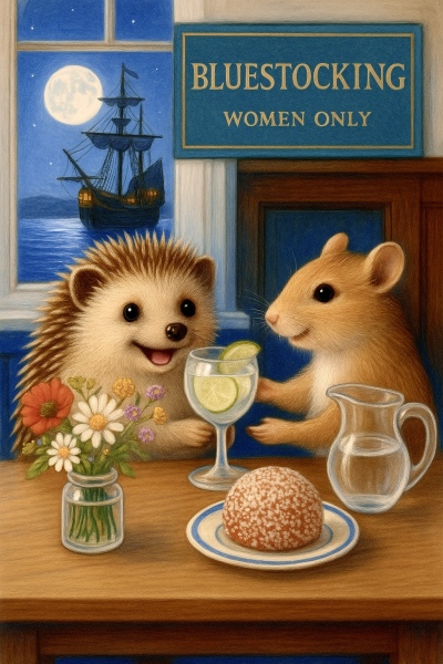 The Bluestocking - where the laugh emoji is sorely missed.