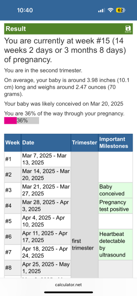 Working out who the baby dad is