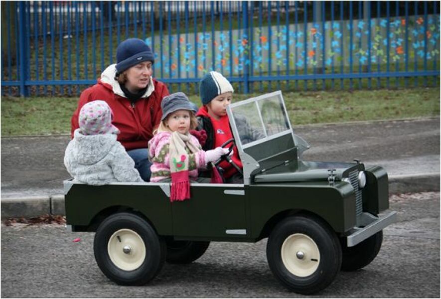 The WOW Christmas present for DS aged 6 to drive...
