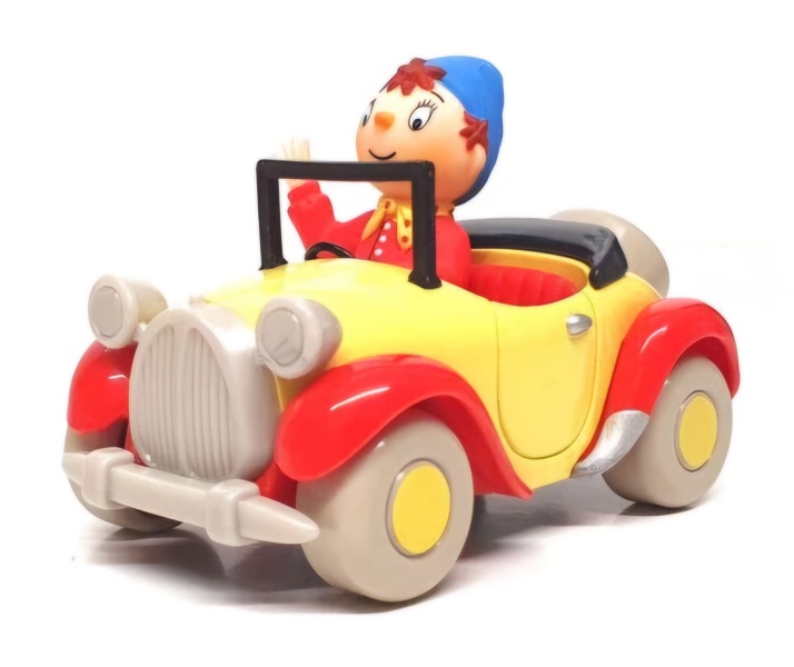 Men laughing when driving past
