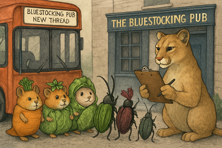 The Bluestocking Women’s Pub - Where Everybody Knows Your Username