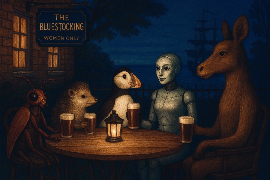 The Bluestocking Women’s Pub - Where Everybody Knows Your Username