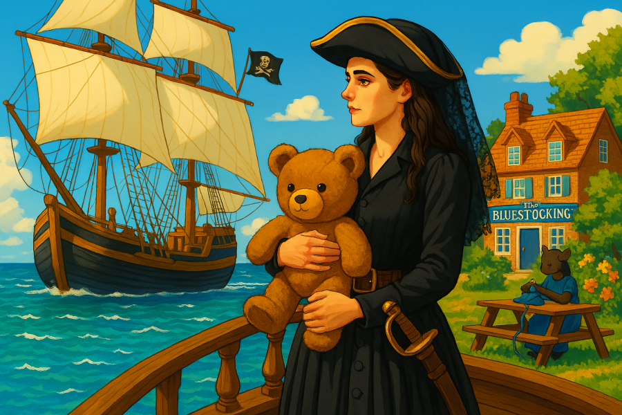 The Bluestocking - where the laugh emoji is sorely missed.