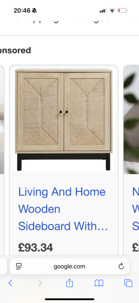 Cost to build a small shoe cupboard