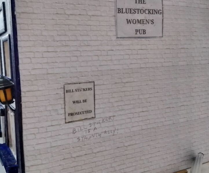 The Bluestocking - where the laugh emoji is sorely missed.