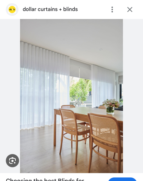 Blinds for sliding doors