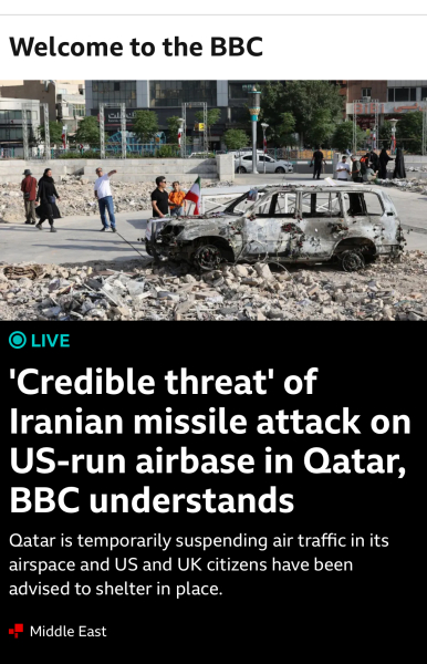 Qatari airspace closed