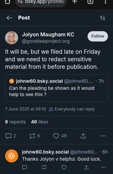 Good Law Practice launch a EHCR/Supreme Court challenge over toilets