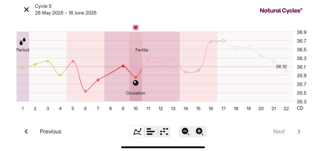 Anyone guess when I ovulated ? BBT