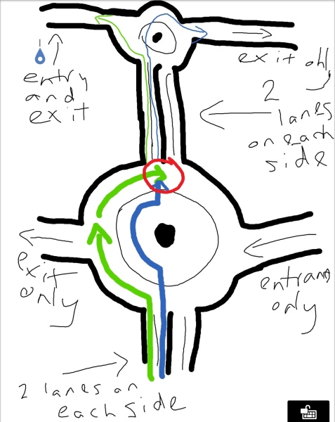 AIBU to think I have no liability here? (diagram attached)