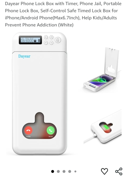 Lockboxes for mobile phones