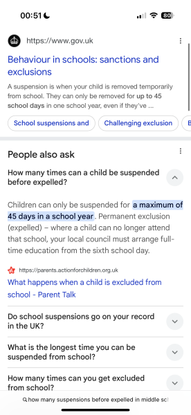 Messages from step child