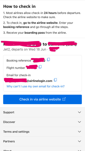 Please help! Think I’m going to miss my flight!!