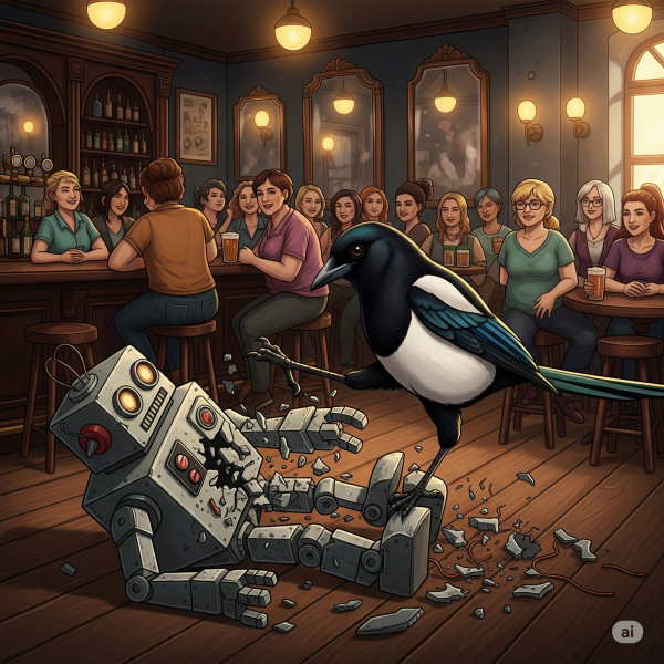 The Bluestocking - where the laugh emoji is sorely missed.