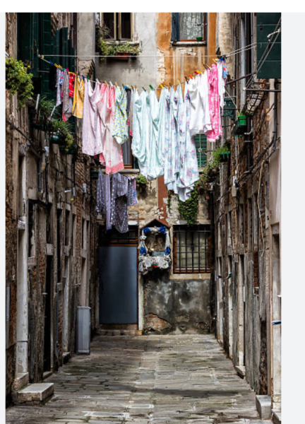 I dry my laundry in my garden and my neighbour is really unhappy about it