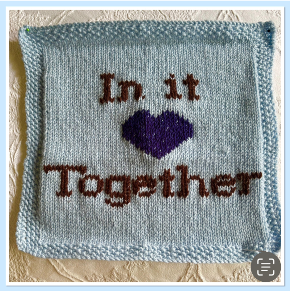 Woolly Hugs. Desperately sad news we are afraid. Making a Blanket for lovely Swashbuckled whose son has tragically died.