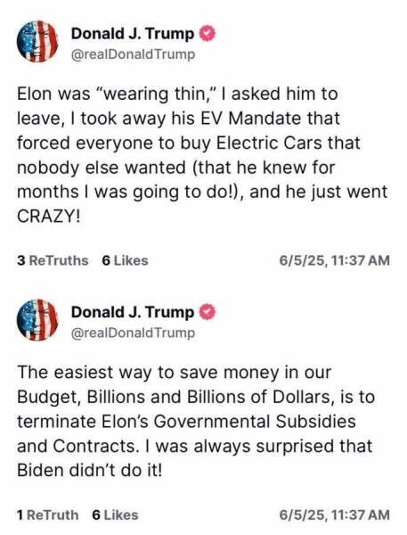 No more Musk, Melania MIA and TACOs for tea: The Idiocracy beds down - Trump thread #144