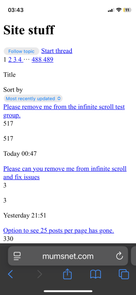 MN on my phone looks weird, have I done something weird?