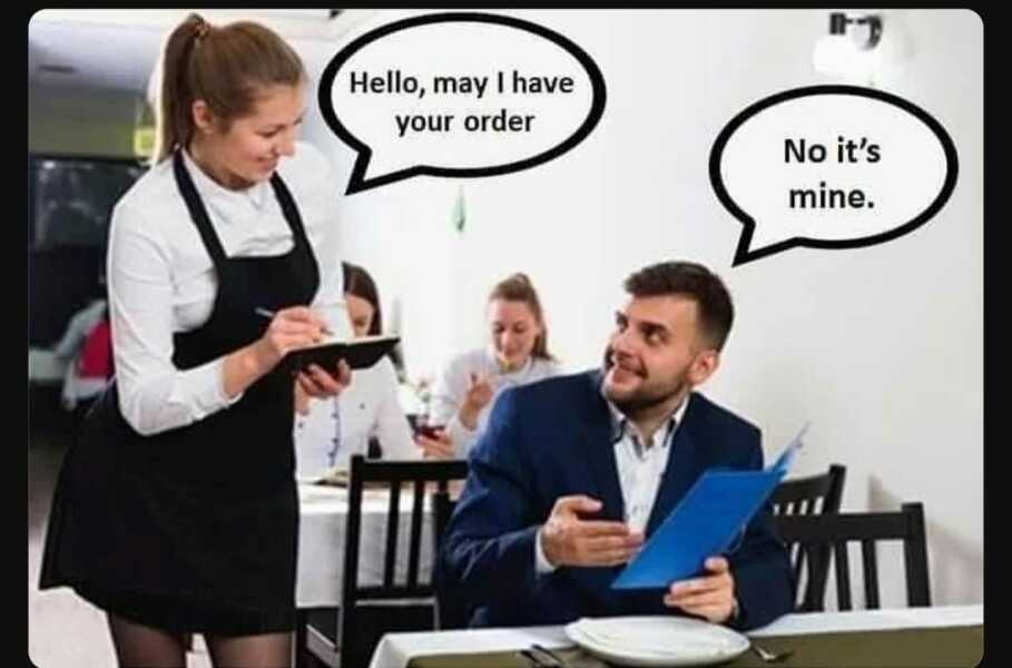 This made me howl laughing.  Anyone else heard a funny joke or seen a funny meme?