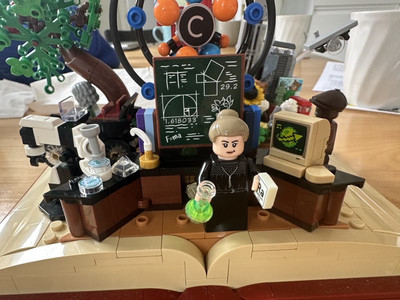 To show me your Lego collection?