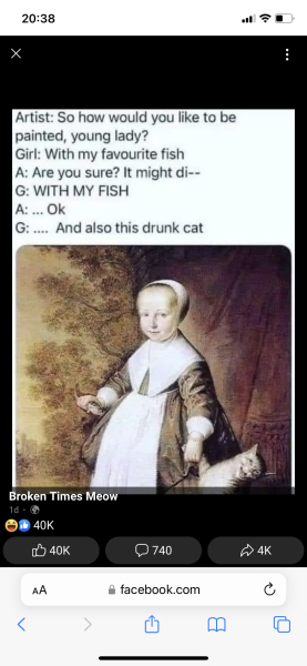 This made me howl laughing.  Anyone else heard a funny joke or seen a funny meme?