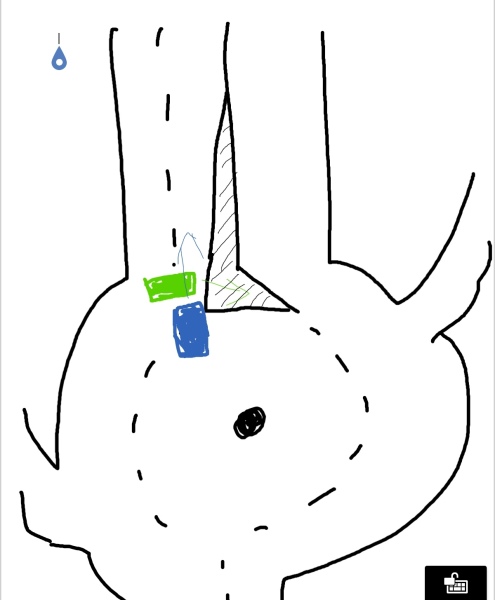 AIBU to think I have no liability here? (diagram attached)
